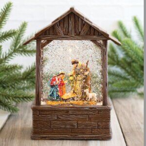 Nativity Snow Globe - Brand New